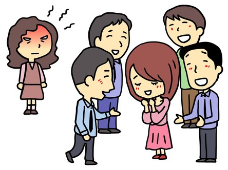 モテる女性の画像